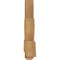 Ekena Millwork Kennewick Rough Sawn Timber Gable Bracket, Western Red Cedar, 60"W x 25"H x 4"D x 6"F, 10/12 Pitch GBW060X25X0406KEN00RWR - alternate 2